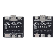 2PCS DT3 Data Cable Test PCB Board Type-C USB C Micro-USB Tester Date on-Off Detection