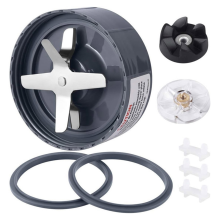 8Pcs Blender Replacement Kit for 900W 600W Extraction Blade Gaskets Seal O Ring Shock Pad Motor Top Gears