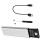 Nvme Adapter M2 SSD Enclosure USB 3.1 Type-C External Protocol M and for Supports Ethernet Keys Graphics Silver 6