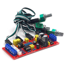 NE5532 Audio Preamplifier Bass Treble Sound Tone Control Board with Extension Cord 20cm for Diy Amplifier