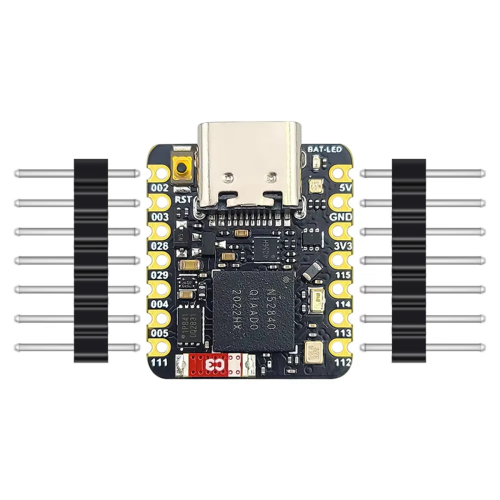 MINI NRF52840 Development Board BT5.0 Bluetooth Module MCU Main Control QSPIFlash TYPE-C
