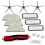 For S6 Pure E4 S4 Max MaxV S5 E2 E3 E5 E20 E25 E35 Main Side Brush Filter Mop Cloth Set 1