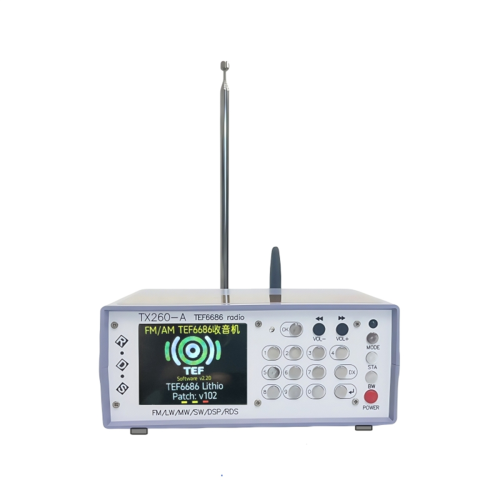 RX260 Desktop Radio Stereo TEF6686 High Sensitivity Infrared Bluetooth Transmitter with Remote Control