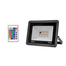 RGB LED Floodlight AC100-265V IP66 Outdoor Waterproof Spotlight Landscape Lighting for Garden, Patio, Yard 30W