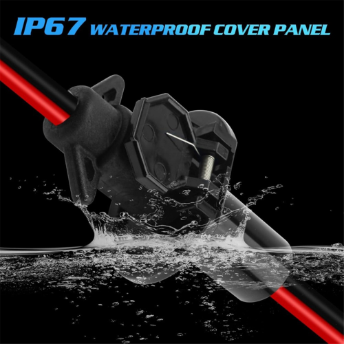 Trolling Motor Plug 12v/8 Gauge/2 Wire Quick Connector for Electric Boat Electrical Socket 2