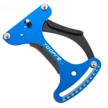 Aluminum Alloy Bicycle Spoke Tension Gauge, Precision Calibration Tool for Road Bike Inspection and Repair