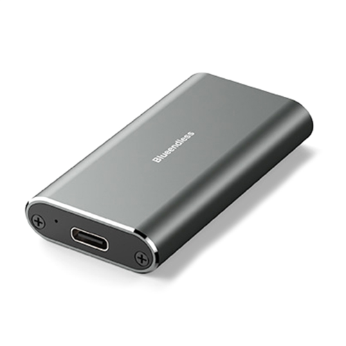 Portable M.2 NVME SSD Enclosure 2242mm External Hard Drive Case with Type-C Interface for PC B