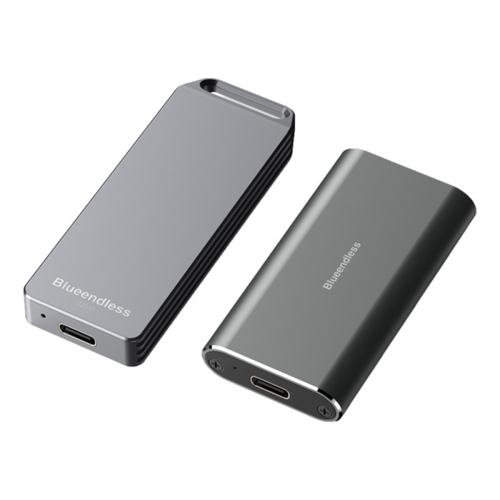 Portable M.2 NVME SSD Enclosure 2242mm External Hard Drive Case with Type-C Interface for PC B 2