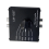 Stereo Audio Passive Attenuator Compatible 3.5mm 6.35mm Interface Six Switch Modes 0db -3db -6db -9db -12db -15db 7
