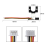 Automatic Leveling Hotend Mounting Block Kit for Vyper 3D Printer Replacement Parts Improved Printing Accuracy 4