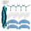For E10, E20 Plus Trouver E10,E20 Vacuum Cleaner Parts Roller Brush Side Filter Mop Pad 8
