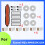 21 Pcs for M40S/OV31CN Sweeping Machine Accessories Main Side Brush Mop Filter Dust Bags 8