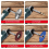 M14 Thread Satin Roller Attachment Extension for Angle Grinder Adapter Grinders Cutting Disc 7