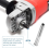 M14 Thread Satin Roller Attachment Extension for Angle Grinder Adapter Grinders Cutting Disc 6