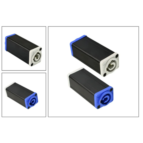 4Pcs Powercon Coupler Connector Power Supply Docking Extension Head for Stage Light Dmx512 2