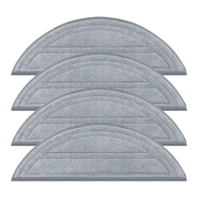 4PCS Vacuum Mop Cloth for Q10 S5/Q10 S5+/Q10 X5/Q10 X5+/Q10 /Q10 + Cleaner Spare Parts Pad