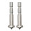 2PCs 0.4mm Nozzle for 3 Max Hardened Steel Combo Quick Swap 8