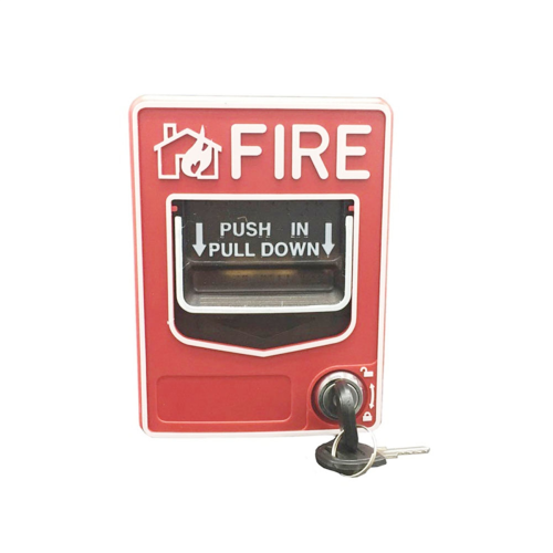 SB116 Fire Manual Alarm Button DC24V Conventional Call Point with 2 Keys