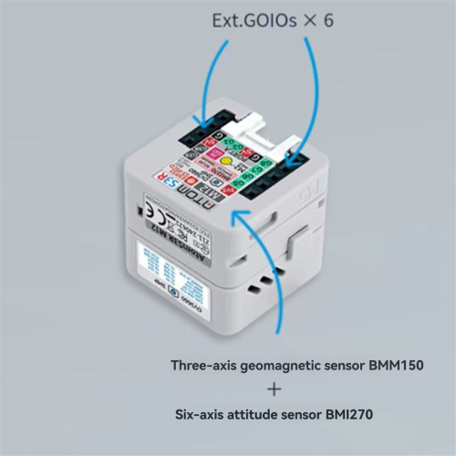 For ATOMS3R Camera Kit Version High-Resolution OV3660 Sensor Wide Angle Programmable Controller 2