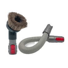 For Horsehair Vacuum Brush & Extension Hose-Compatible for V7 V8 V10 V11 V15 Gen5-Soft Bristle Dusting