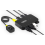 USB Switch Adapter 2 Input 4 Output Switcher Printer Sharer for Computer Keyboard Mouse Controller 4