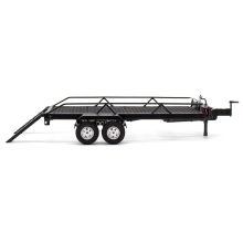 RC Car Upgrade Metal Lifting and Lowering Trailer Frame with Lamp Group Kit for 1/18 Trx4m Scx24 Fms24 Accessories