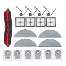 19PCS Replacement Parts for Q10 / + Vacuum Cleaner Accessories Main Side Brush Filter Mop Dust Bag