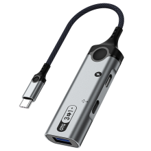 OTG Adapter 3in1 Type-C Android Charging External U Disk Card Reader USB Converter PD 60W Docking Station
