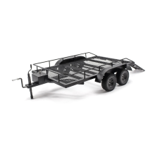 RC Car Upgrade Metal Double-Spring Ladder Trailer Set Kit for 1/10 TRX4, SCX6, SCX10 Accessories