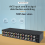 AV Splitter 2 in 8 Out Composite Video Way 3 Amplifier Distributor Switcher Box 7