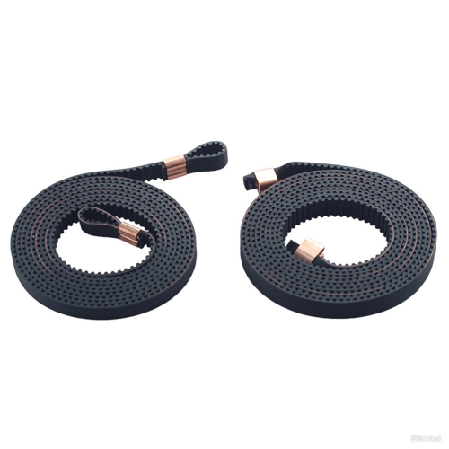 For 2 Max Replacement Belts X- & Y- Synchronous 2GT Rubber Timing Open-Ended Accessories 1