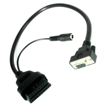 OBD2 15PIN to 16pin for Launch X431 OBD Cable Adapter Conversion Auto Diag Main Car Tools 15 PIN 16-Pin
