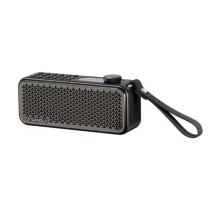 F60 Elderly FM Radio Rechargeable Plug in Dual Card Speaker Player Portable Bluetooth 3600mAh Battery Black