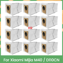 Vacuum Dust Bag for M40 / D110CN Spare Parts Efficient Household Cleaning Accessories 12PCS