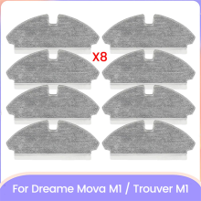 Mop Cloth for M1/Trouver M1 Vacuum Cleaner Parts Replacement Efficient Household Cleaning Accessories 8PCS