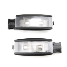 2Pcs Dome Lamp Reading Light B6 B7 CC Golf 5 MK6 MK7 Interior MakeUp Lights 1KD947109A Black