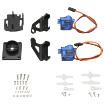 1Set Dual Axle Servo Gimbal Anti-Vibration Camera Platform Mount PTZ Pan/Tilt with 2PCS 9G for FPV Drone Assembly