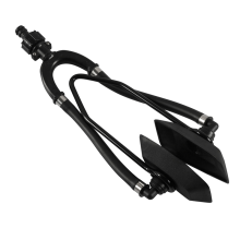 Outboard Muff Motor Flusher Boat Cleaning Engine Marine Tool Water Kit Ears Flow Bootsmotor Dual Ohren Flushing