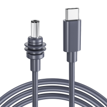 Power cord For Mini USB-C to DC cable type-c power male extension waterproof 2m