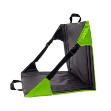 with Backrest Picnic Portable Festival Seat Outdoor Padded Adjustable Straps for Camping Park