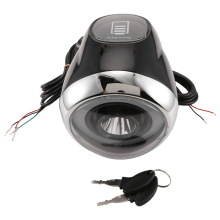 For Citycoco Electric Scooter Angel Eye 60V Speed Power Meter Accessories Headlight Key Lock Kit