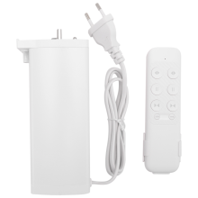 Tuya Zigbee Smart Electric Curtain Motor with 2 Channel Remote Intelligent Shutter for EU Plug
