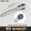 1/4Inch Ratchet Handle 72 Teeth Small Hand Repair Tools Wrench Quick Release Spanner Tool Accessories 4