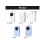 For D30 D35/ D11/ Multifunctional Portable Black Barcode Printer Organizer Bag 6
