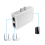 RJ45 Network Switch 2 Port LAN Ethernet Box Switcher Splitter Dual Way Manual Sharing Adapter 5
