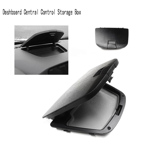 Car Dashboard Central Control Storage Box Cover Accessories for Cruze 2010-2015 Black 2