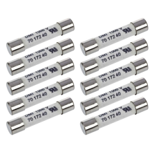 1000V 500MA 10Pcs 6.3X32mm Multifunctional Convenient Portable Practical White Ceramic Fuse for Multimeter