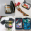 2 PCS Small Storage Box with Lid Rectangular Tin Boxes Metal for Home Black 6