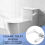 Ceramic Toilet Flush Handle, Handles Lever Traditional Victorian Style Handle Replacement Kit 5