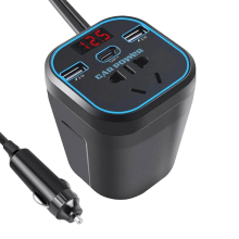 Car Charger Inverter Power 12V 24V DC to 220V AC Converter Adapter Plug Socket